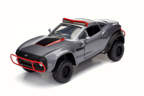 Letty's Rally Fighter, Gray w/Red - Jada 98433 - 1/24 Scale Diecast Model Toy Car