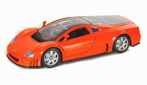 Volkswagen Nardo W12 Show Car, Orange - Motormax 73241 - 1/24 scale Diecast Model Toy Car