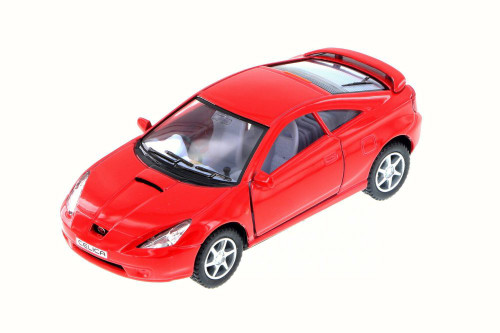 Toyota Celica, Red - Kinsmart 5038D - 1/34 Scale Diecast Model Toy