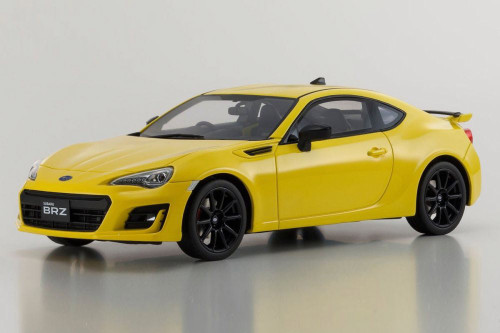 Subaru BRZ GT, Yellow - Kyosho KSR18027Y - 1/18 Scale Collectible Resin Model Car