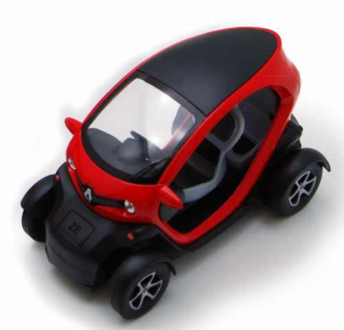 Renault Twizy, Red - Kinsmart 5111D - 5" Diecast Model Toy Car (Brand New, but NOT IN BOX)