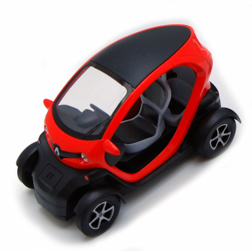 Renault Twizy, Orange - Kinsmart 5111D - 5" Diecast Model Toy Car (Brand New, but NOT IN BOX)