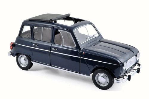1965 Renault 4, Copenhague Blue - Norev 185241 - 1/18 Scale