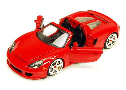 Porsche Carrera GT Convertible, Red Jada Toys Bigtime Kustoms