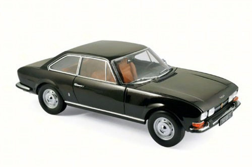 1973 Peugeot 504 Coupe, Brown Metallic - Norev 184822 - 1/18 Scale
