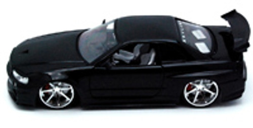 Nissan Skyline GT-R, Black - Jada Toys Bigtime Kustoms 92356 - 1/24 scale Diecast Model Toy Car (Brand New, but NOT IN BOX)