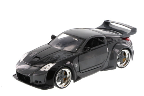 Fast & Furious D.K.'s 2006 Nissan 350Z Hard Top, Gray - JADA 97219 - 1/24 Scale Diecast Model Toy Car (Brand New, but NOT IN BOX)