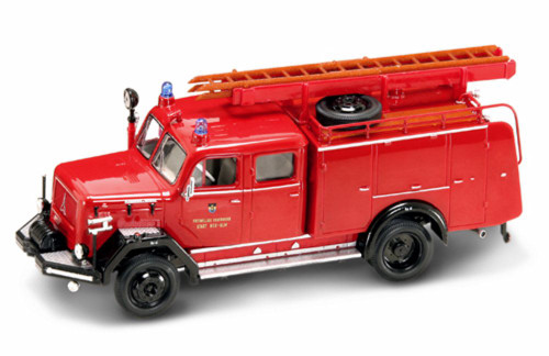 1964 Magirus-Deutz 150 D 10 F TLF16 Fire Engine- Yatming 43015 - 1/43 Scale Diecast Model Toy Car
