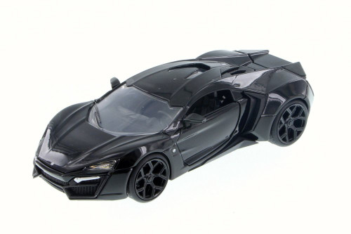 Lykan HyperSport, Black Gloss - JADA 98077 - 1/24 Scale Diecast Car (Brand New, but NOT IN BOX)