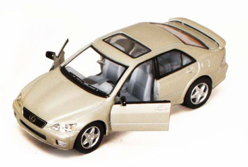 Lexus IS300, Champagne - Kinsmart 5046D - 1/36 scale Diecast Model Toy Car