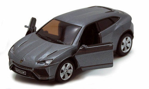 Lamborghini Urus, Gray - Kinsmart 5368D - 1/38 scale Diecast Car (Brand New, but NOT IN BOX)
