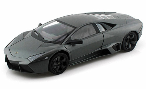 Lamborghini Reventon, Matt Black (Like Gray) - Motormax 79155 - 1