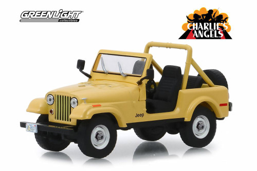 Jeep CJ-5, Charlie's Angels - Greenlight 86333 - 1/43 Scale Diecast Model Toy Car