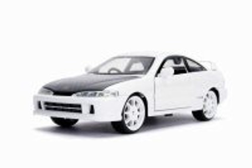 1995 Honda Integra Type-R (Japan Spec), White - Jada 30931 - 1/24 scale Diecast Model Toy Car