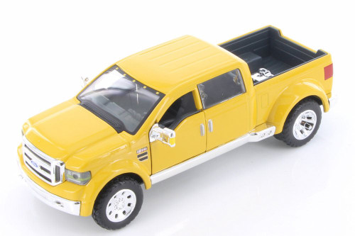 Ford Mighty F-350 Super Duty Pickup, Yellow - Showcasts 34213 - 1/31 Scale Diecast Model Toy Car