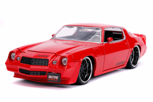 1979 Chevy Camaro Z28 Hardtop, Red - Jada 31617DP1 - 1/24 scale Diecast Model Toy Car