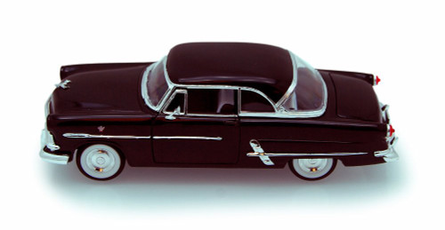 1953 Ford Victoria, Black - Welly 22093 - 1/24 scale Diecast Model Toy Car