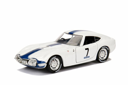 1967 Toyota 2000 GT Hard Topwith a blue stripe - 30374WA1 - 1/32