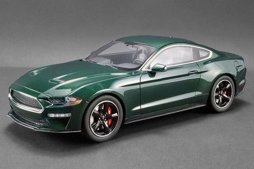 1/18ミニカー　BULLITT FORD MUSTANG 2019 Ford Mustang Bullitt Hard Top, Dark Highland Green - GT