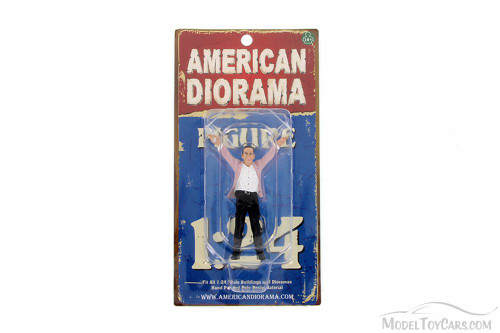 The Robbers Robber IV, Pink - American Diorama 23924 - 1:24 Scale Hand Painted Diorama Accessory