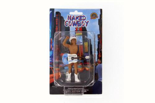 Naked Cowboy Figurine, American Diorama 23936 - 1/18 Scale Hobby Accessory