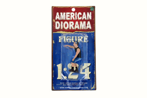 Hotrodders Derek Figurine, American Diorama 24027 - 1/24 Scale Hobby Accessory