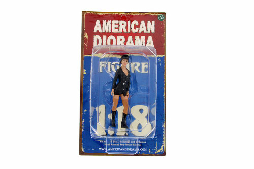 Costume Babe Daphne, Black - American Diorama 23872 - 1:18 Scale Hand Painted Diorama Accessory