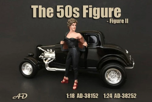 50's Style Figure II, American Diorama 38152 - 1/18 Scale Accessory for Diecast Cars