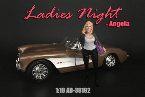 Ladies Night Angela Figure - American Diorama 38192 - 1/18 Figurine - Diorama Accessory