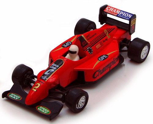Sports Racer, Red - Showcasts 9971D - 5 Inch Scale Diecast Model Replica