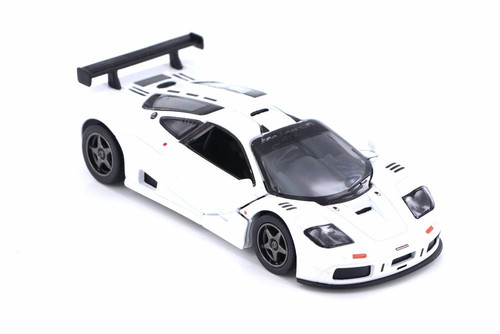 Tad F① 1995 McLaren F1 GTR Hardtop, White - Kinsmart 5411D - 1/36 scale