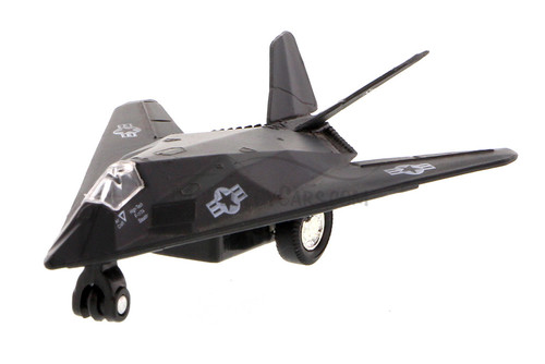 Super Flighters - F-117 Stealth Attack Plane - Showcasts 9860D - 4.75 Inch Diecast Model Replica