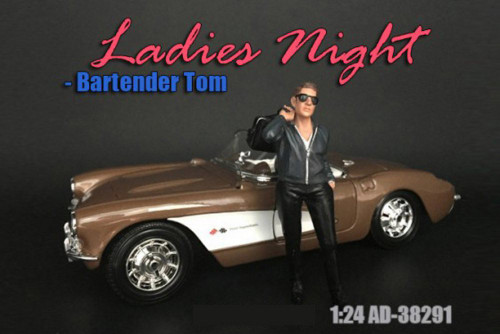 Ladies Night Tom Figure - American Diorama 38291 - 1/24 Figurine - Diorama Accessory