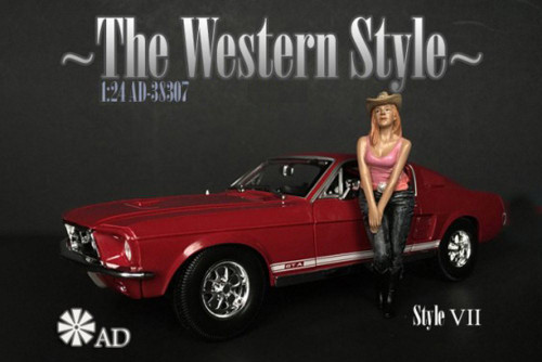 The Western Style VII, Beige and Pink - American Diorama 38307 - 1/24 Figurine - Diorama Accessory