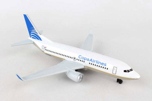 CopaAirlines Single Plane, White - Daron RT0204 - Toy Model Plane Replica