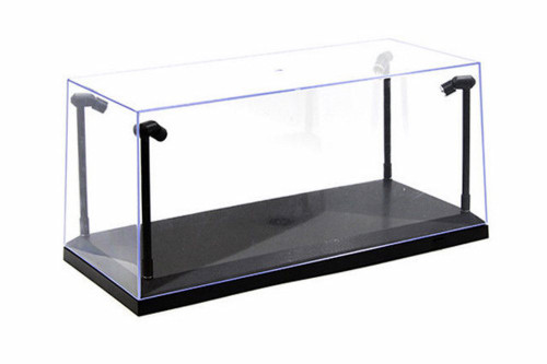 Acrylic LED Display Cases - 1/18 Scale Illuminated Showcase for Diecast Vehicle - BOX OF 6 CASES