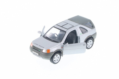 Land Rover Freelander, Silver - Welly 49761D - 5&quot; Long Diecast Model Toy Car