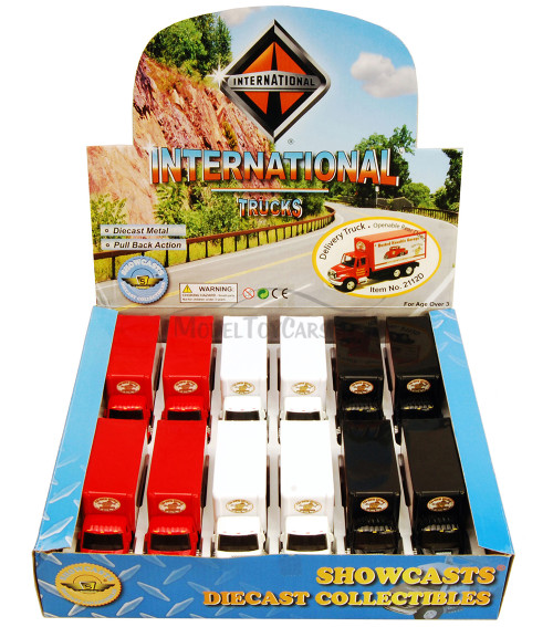 Intl  Delivery BoxDiecast Car Package - Box of 12 assorted 5.25 Inch Scale Diecast Model Cars