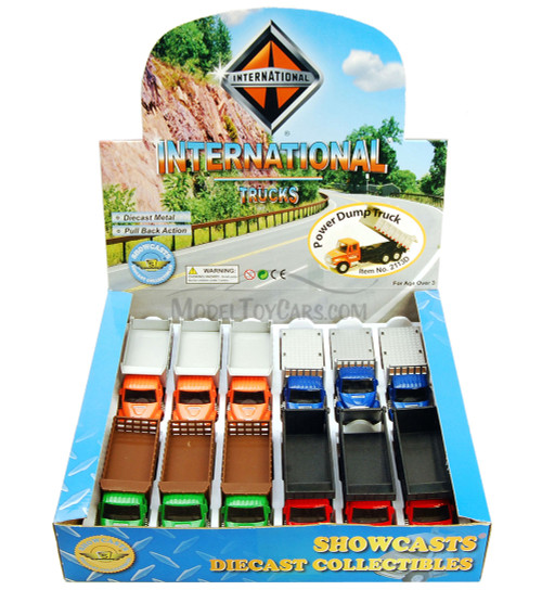 International DeliveryDiecast Car Package - Box of 12 assorted 5 Inch Scale Diecast Model Cars