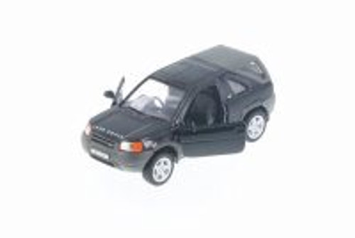 Land Rover Freelander, Black - Welly 49761D - 5&quot; Long Diecast Model Toy Car