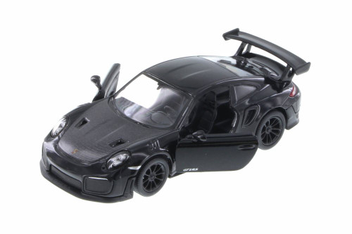 Porsche 911 GT2 RS Hard Top, Black - Kinsmart 5408D - 1/36 Scale Diecast Model Toy Car