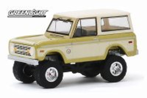 1976 Ford Bronco, Colorado Gold Rush Bicentennial Special Edition - Greenlight 30135/48 - 1/64 scale Diecast Model Toy Car