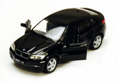 BMW X6, Black - Kinsmart 5336D - 1/38 scale Diecast Model Toy Car (Brand New, but NOT IN BOX)
