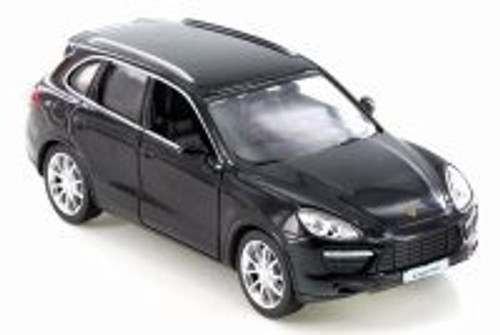 Porsche Cayenne Turbo, Black - RMZ City 555014 - Diecast Model Toy Car