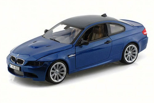 BMW M3 Coupe, Blue - Motor Max 73182 - 1/18 Scale Diecast Model