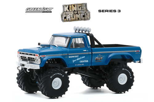 1974 Ford F-250 Monster Truck, Midwest& Performance Center-88031 - 1/43 scale Diecast Model Toy Car