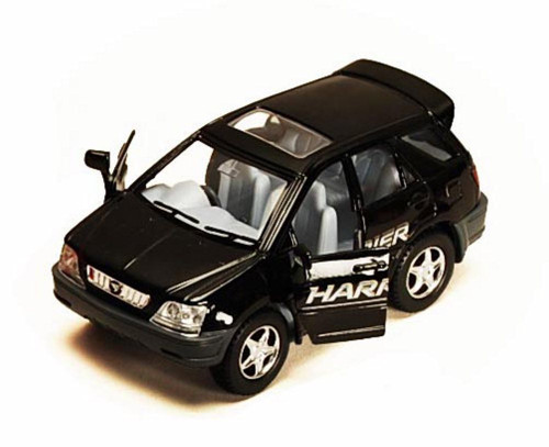 Funny Collection Toyota Harrier, Black - Kinsmart 4008/16D - 3.75