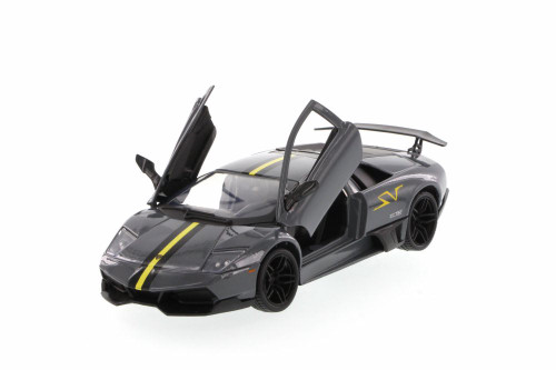 Lamborghini Murcielago LP670-4 SV Hard Top, Dark Gray - Motormax 73350SV/6 - 1/24 scale Diecast Car