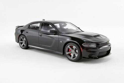 2019 Dodge Super Charger SRT Hellcat, Pitch Black - GT Spirit US025 - 1/18 scale Resin Model Toy Car