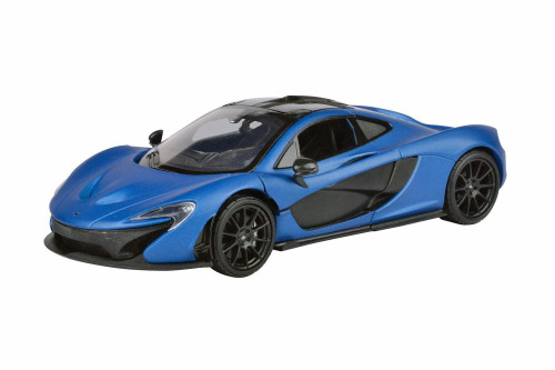 McLaren P1 Hard Top, Blue - Motormax 79508 - 1/24 scale Diecast Model Toy Car